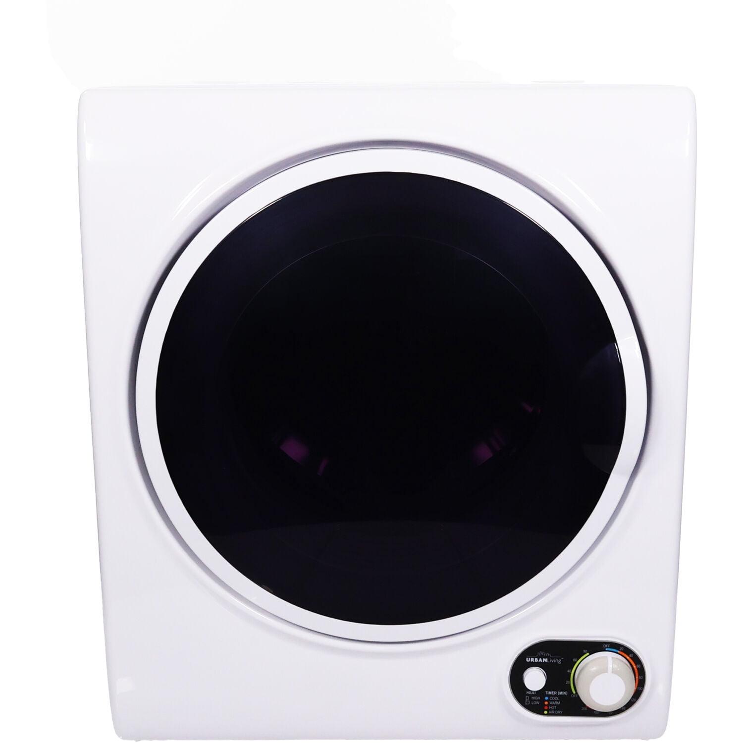 Urban Living 1.5-cu. ft. Compact Electric Dryer, Small Portable Clothes Dryer for Apartment and Small Spaces in White
