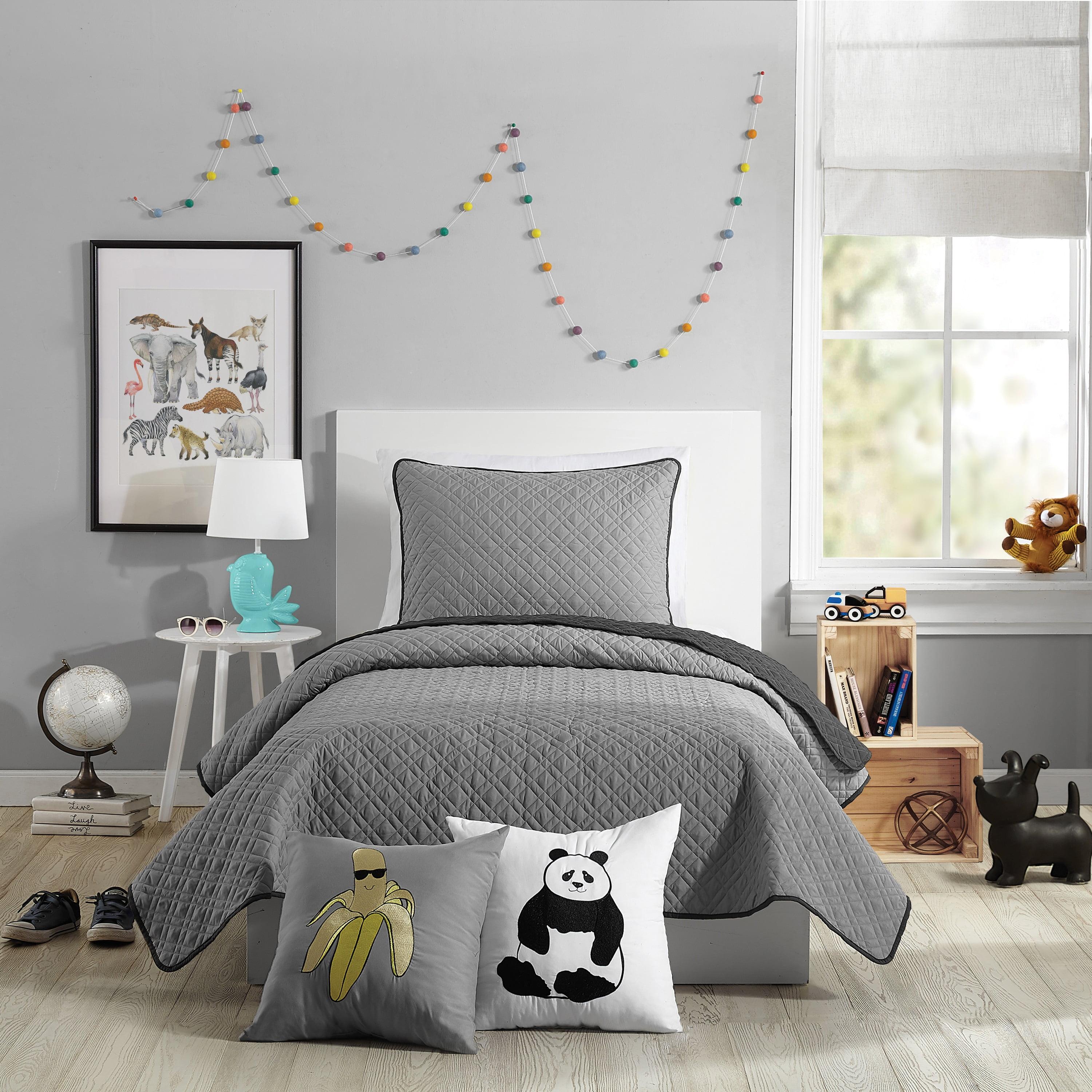 Urban Playground Corbin and Angelietta Microfiber Reversible Quilt Set