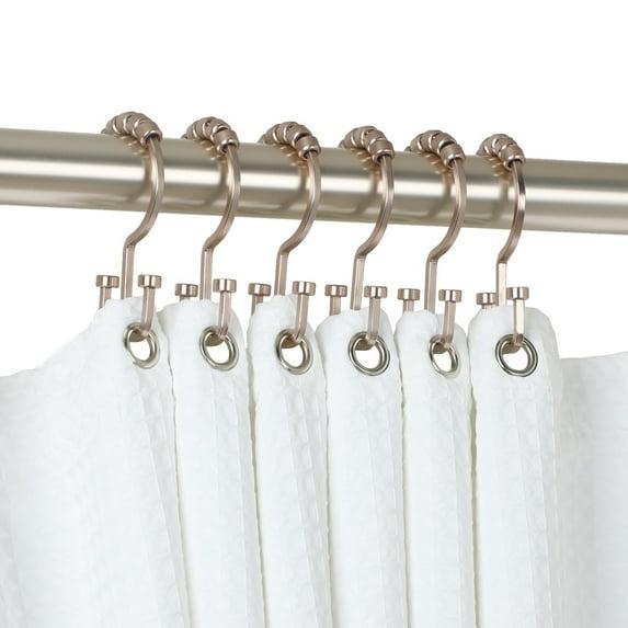 Utopia Alley Deco Steel Shower Curtain Hook (Set of 12)