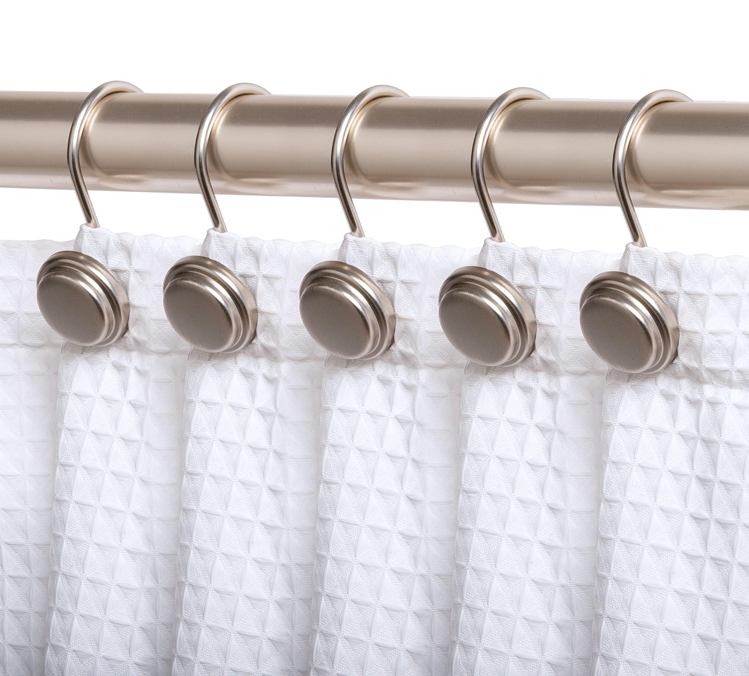 Utopia Alley Alley Steel Shower Curtain Hook (Set of 12)