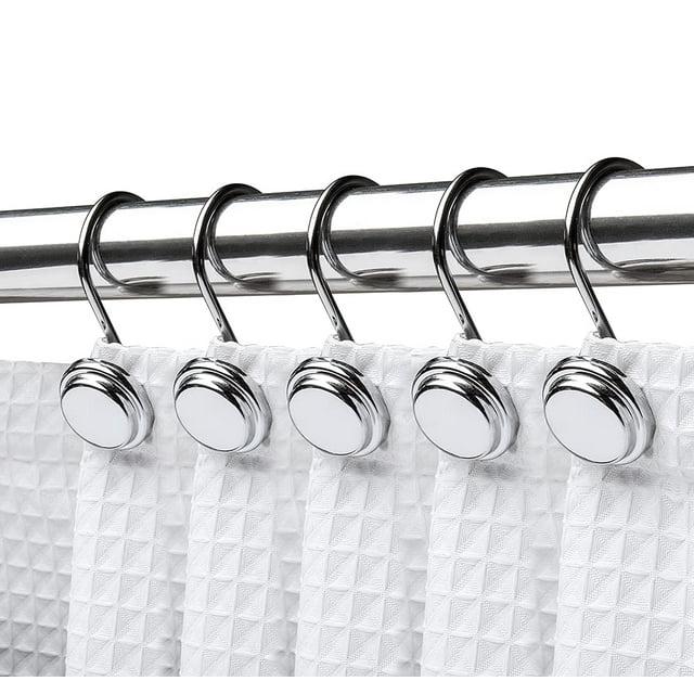 Utopia Alley Alley Steel Shower Curtain Hook (Set of 12)