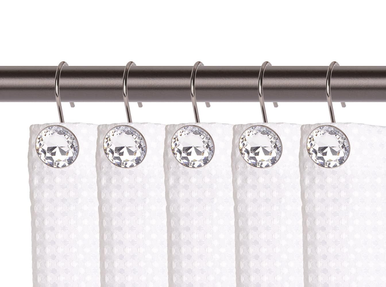 Utopia Alley Steel Shower Curtain Hook (Set of 12)