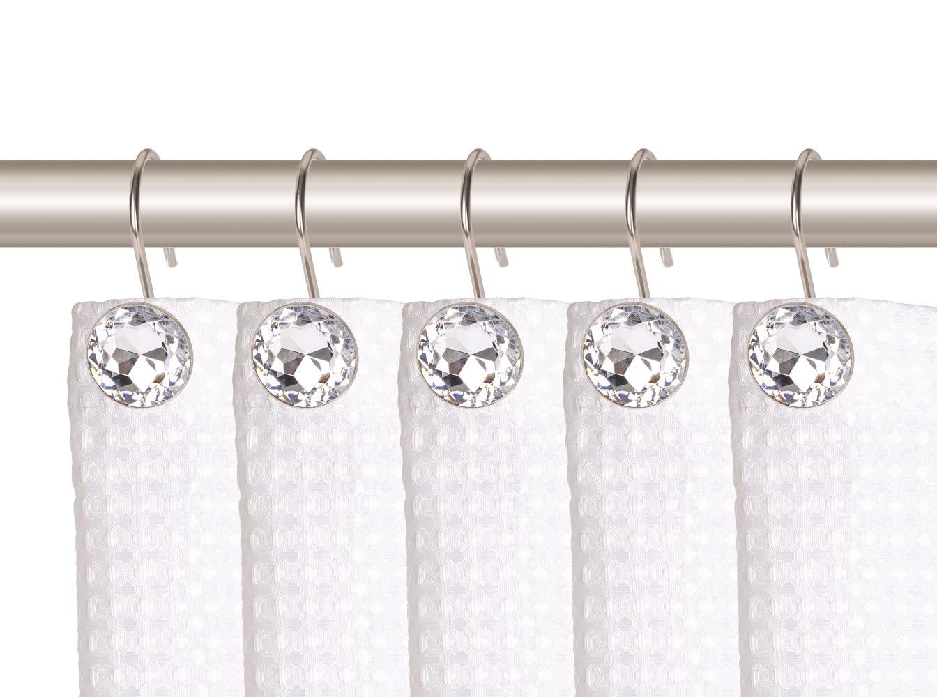 Utopia Alley Steel Shower Curtain Hook (Set of 12)