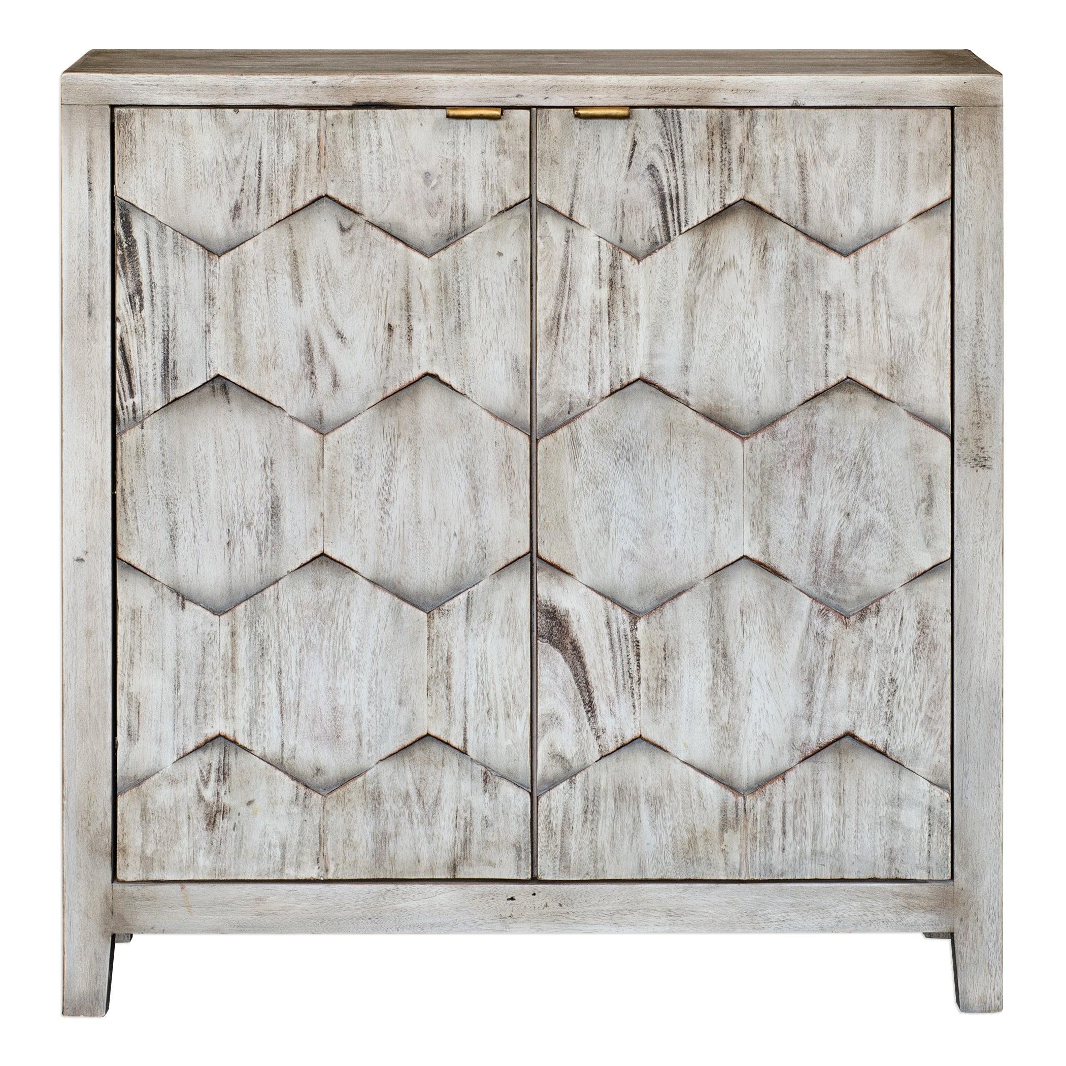 Blancheville Solid Wood Storage Cabinet