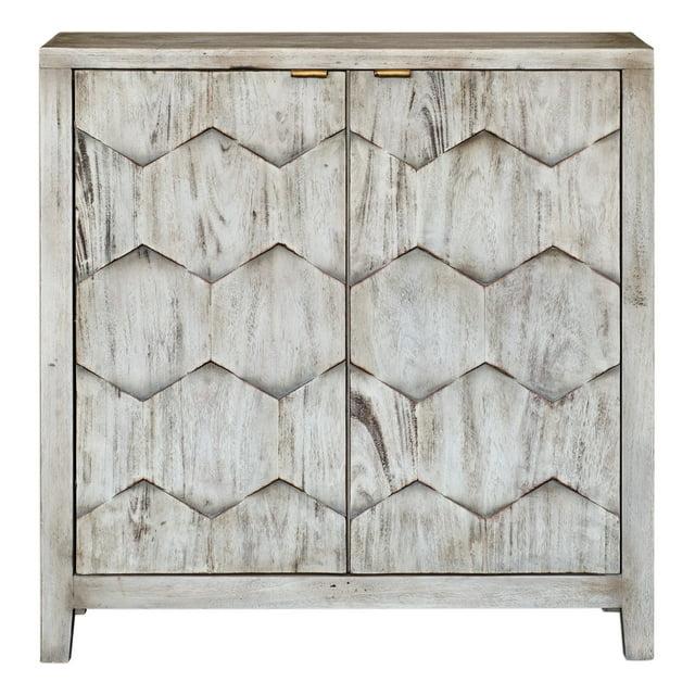 Blancheville Solid Wood Storage Cabinet