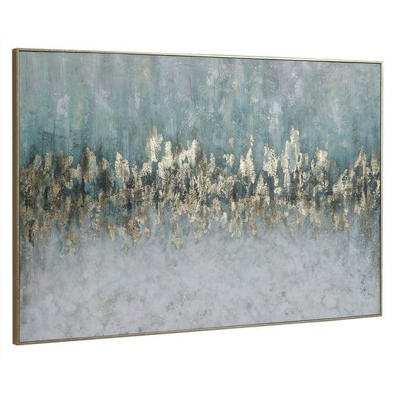 Uttermost Floater " NA By NA - Floater Frame Painting On Canvas " Painting Print