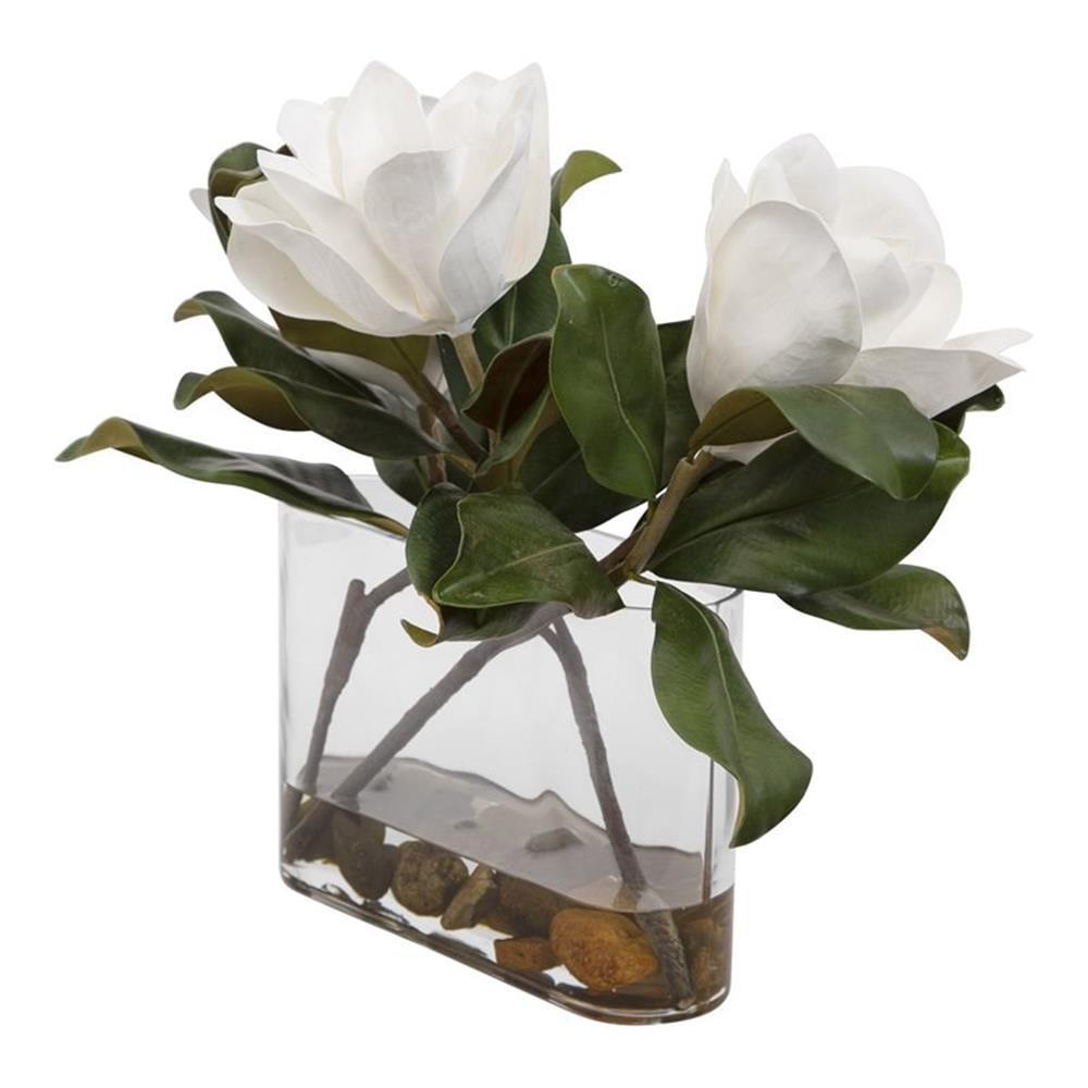 Uttermost Middleton Magnolia Flower Centerpiece