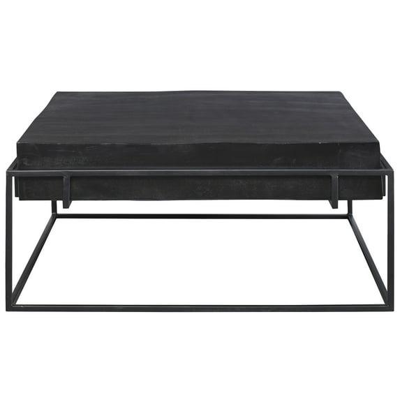 Esme Square Metal Coffee Table (35")