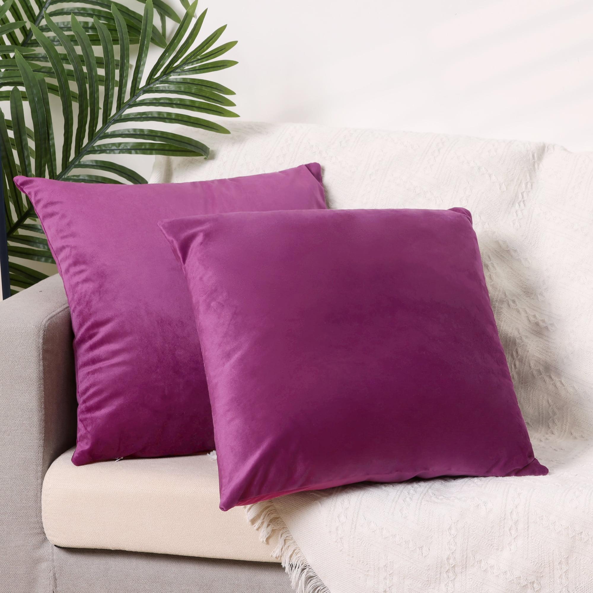 Velvet Reversible Pillow Cover