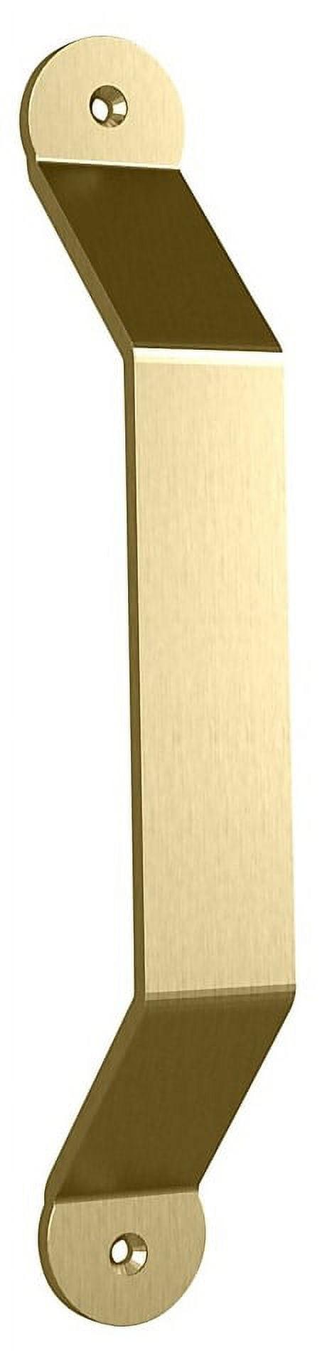 National Hardware 10" Brushed Gold Barn Door Pull Handle