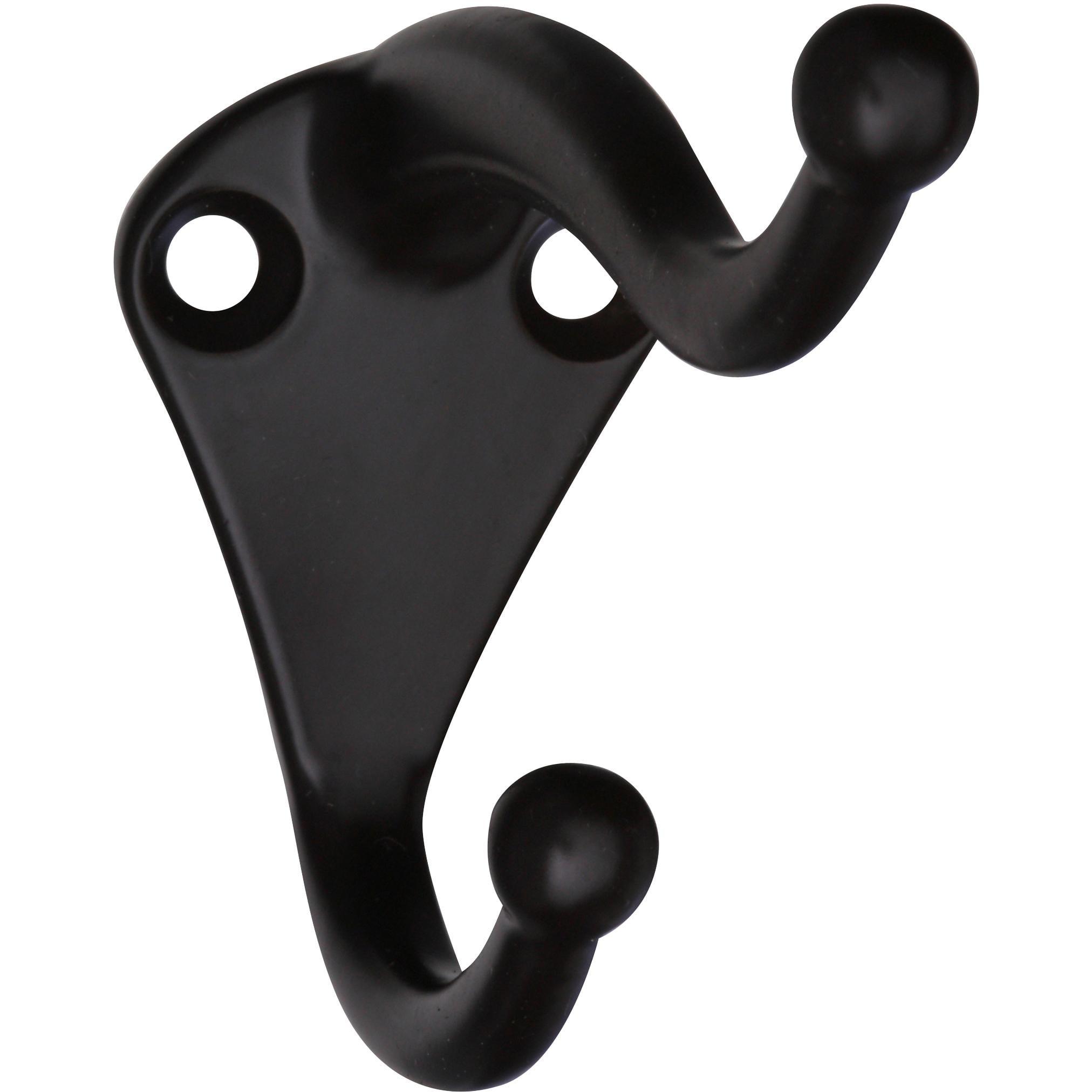 National Hardware Spb1438 Double Prong Coat And Hat Hook - Bronze