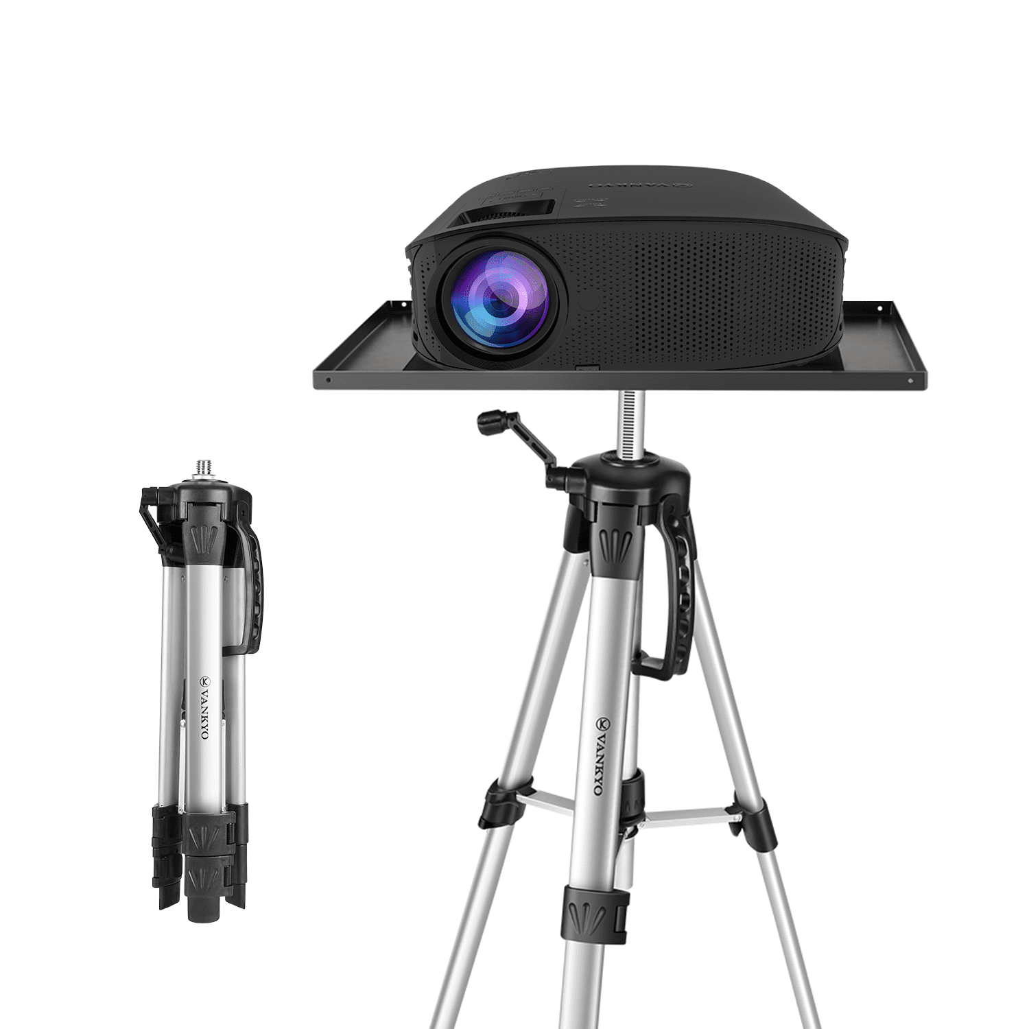 VANKYO WT50 Aluminum Tripod Projector Stand, Adjustable and Portable