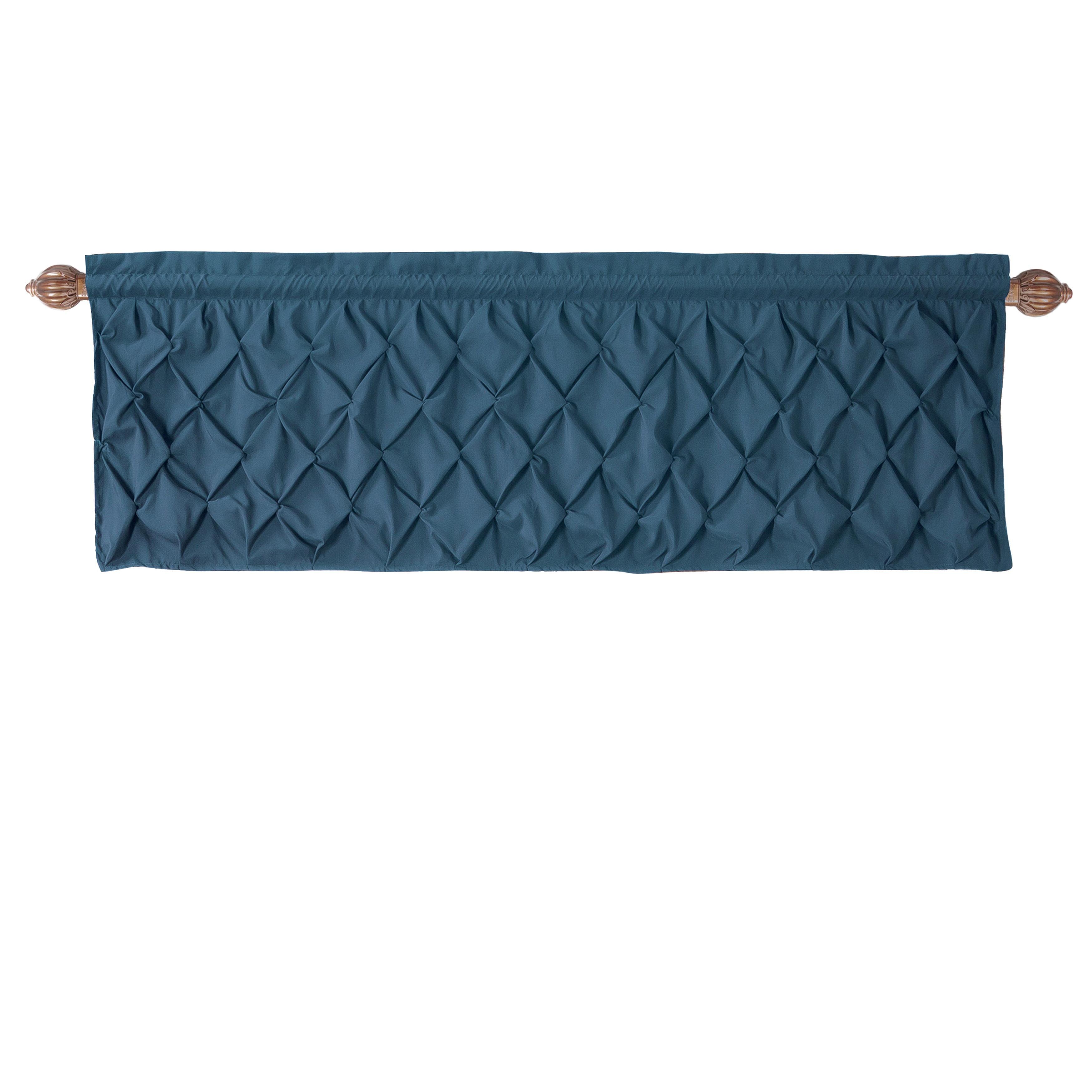 Remorb Modern Window Valance with Rod Pocket
