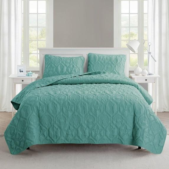 VCNY Shore 3-Piece Embossed Quilt Set & Reviews | Wayfair