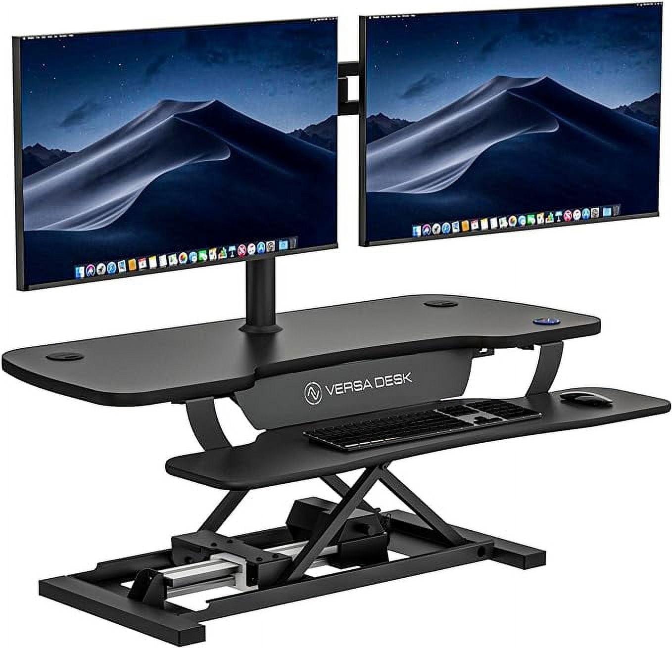 Versa Products VersaDesk PowerPro 5-20" Electric Sit to Stand Desktop Converter SP7644024-00-01