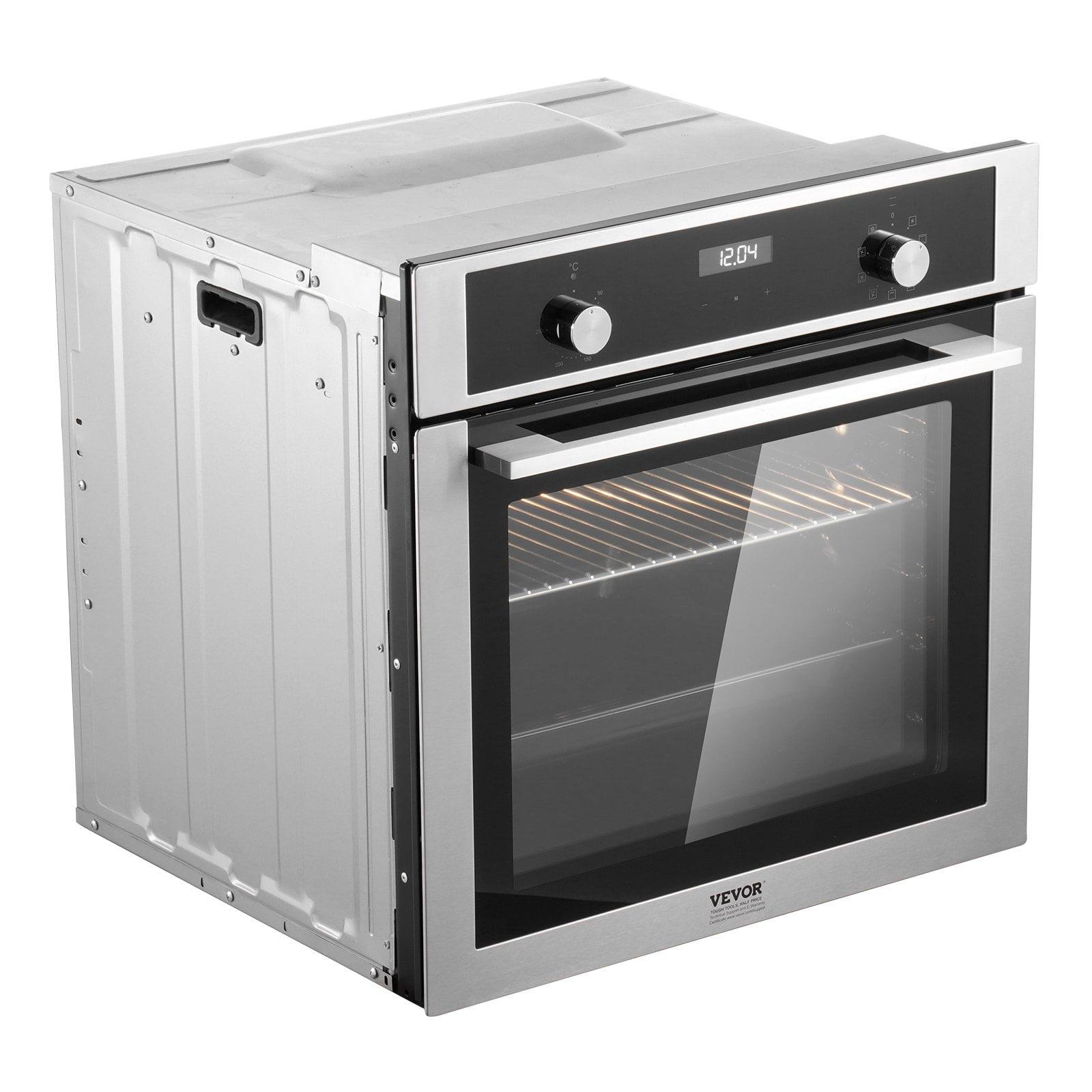 VEVOR 23.4 Electric Wall Oven with Soft Close Door