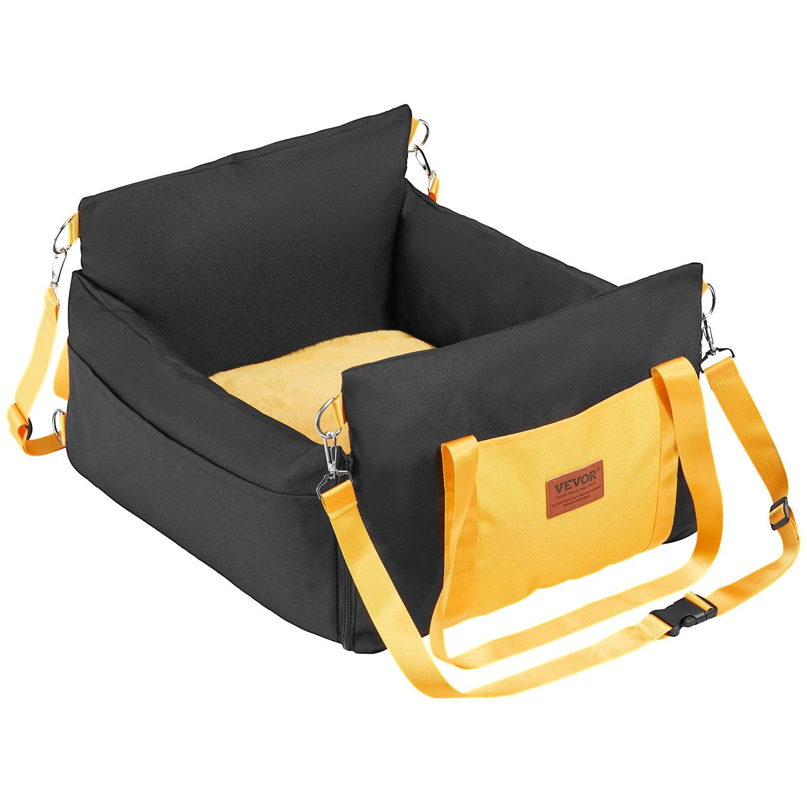 VEVOR Dog Booster Car Seat Pet Car Seat for Small Dog up to 25lbs
