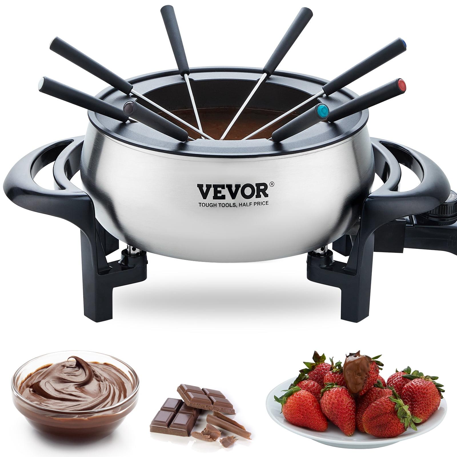 Vevor 3 qt. Stainless Steel Fondue Set & Reviews | Wayfair