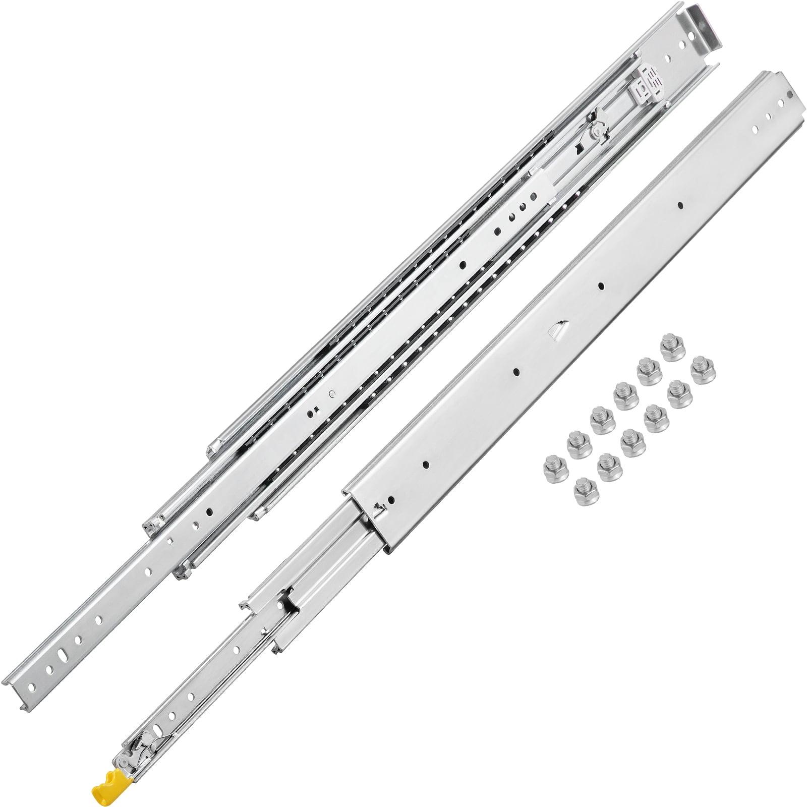 VEVOR Full Extension Soft Close Side Mount Metal Drawer Slide (Set of 2)