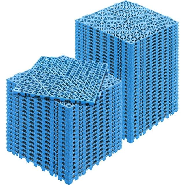 VEVOR VEVOR 12" X 12" Drainage Mats In Different Colors VEVOR 12 W x 12 L Outdoor Deck Tiles (Set of 50)