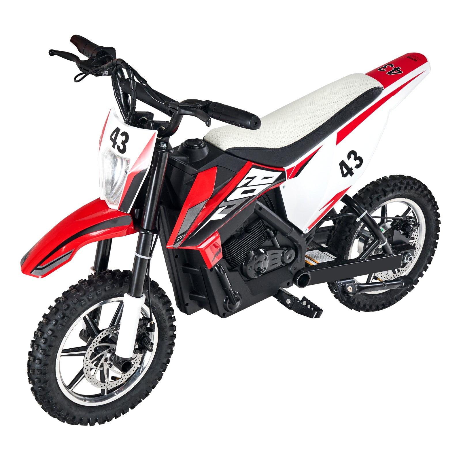 VEVOR Kids Ride-On Motorcycle, 36V Electric Motorbike with LED Lights for Ages 14+