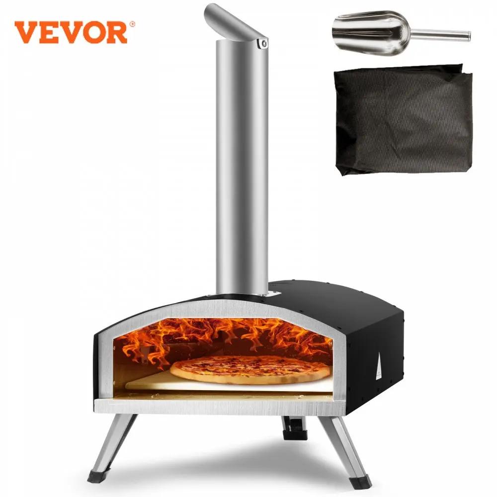 VEVOR VEVOR Stainless Steel Wood Burning Pizza Oven