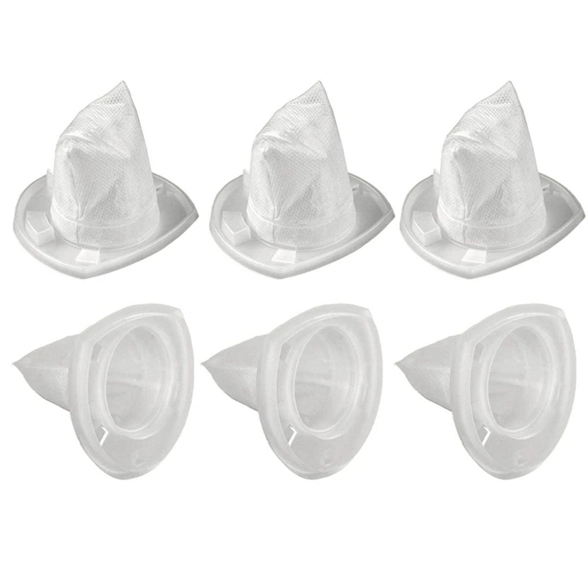 6 Pack Replacement Filter Compatible with Black & Decker Hand Vacuum Cordless Vacuum VF110 CHV1410L, CHV1410, CHV9610, CHV1210, CHV1410B, CHV1510, BDH2000L