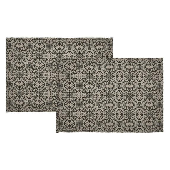 VHC Brands Custom House Geometric Rectangle Placemat (Set of 2)