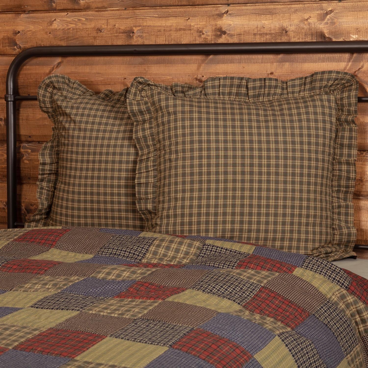VHC Brands Cedar Ridge 100% Cotton Pillow Sham