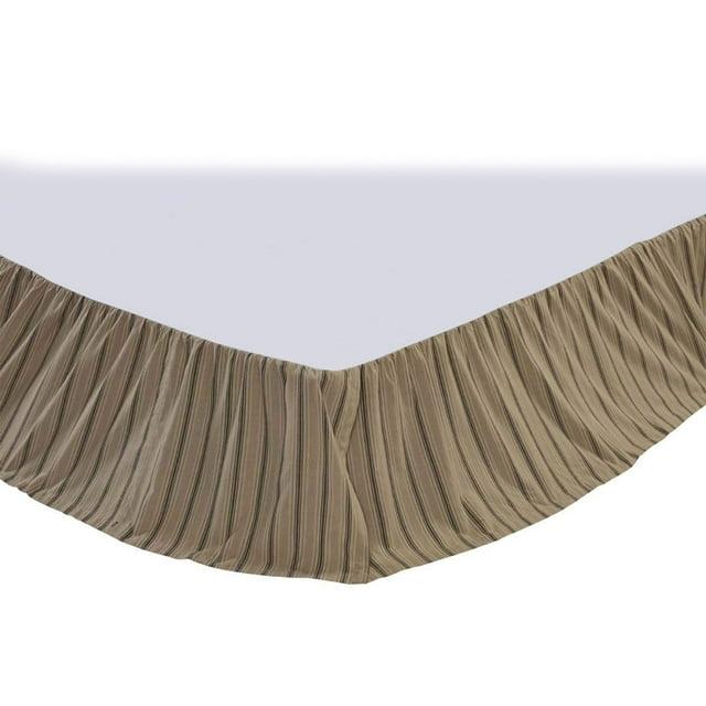VHC Brands Sawyer Mill Ruffled Bed Skirt