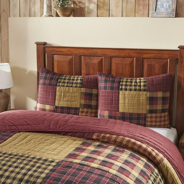 VHC Brands  Patchwork 100% Cotton Sham | Wayfair