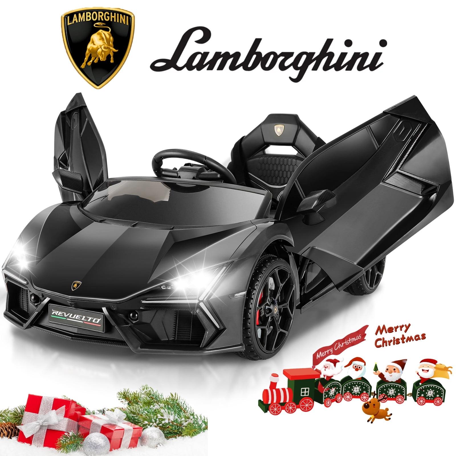 12V Kids Ride On Car, Licensed Lamborghini Revuelto Electric Car For Kids