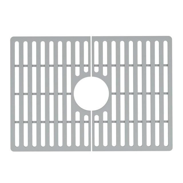 Silicone 20.75 in. x 14.875 in. Silicone Bottom Grid for 24 in. Single Bowl Kitchen Sink