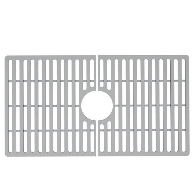 Silicone Grid 27" L x 15" W Silcone Bottom Sink Grid for 30 in. Single Bowl Kitchen Sink