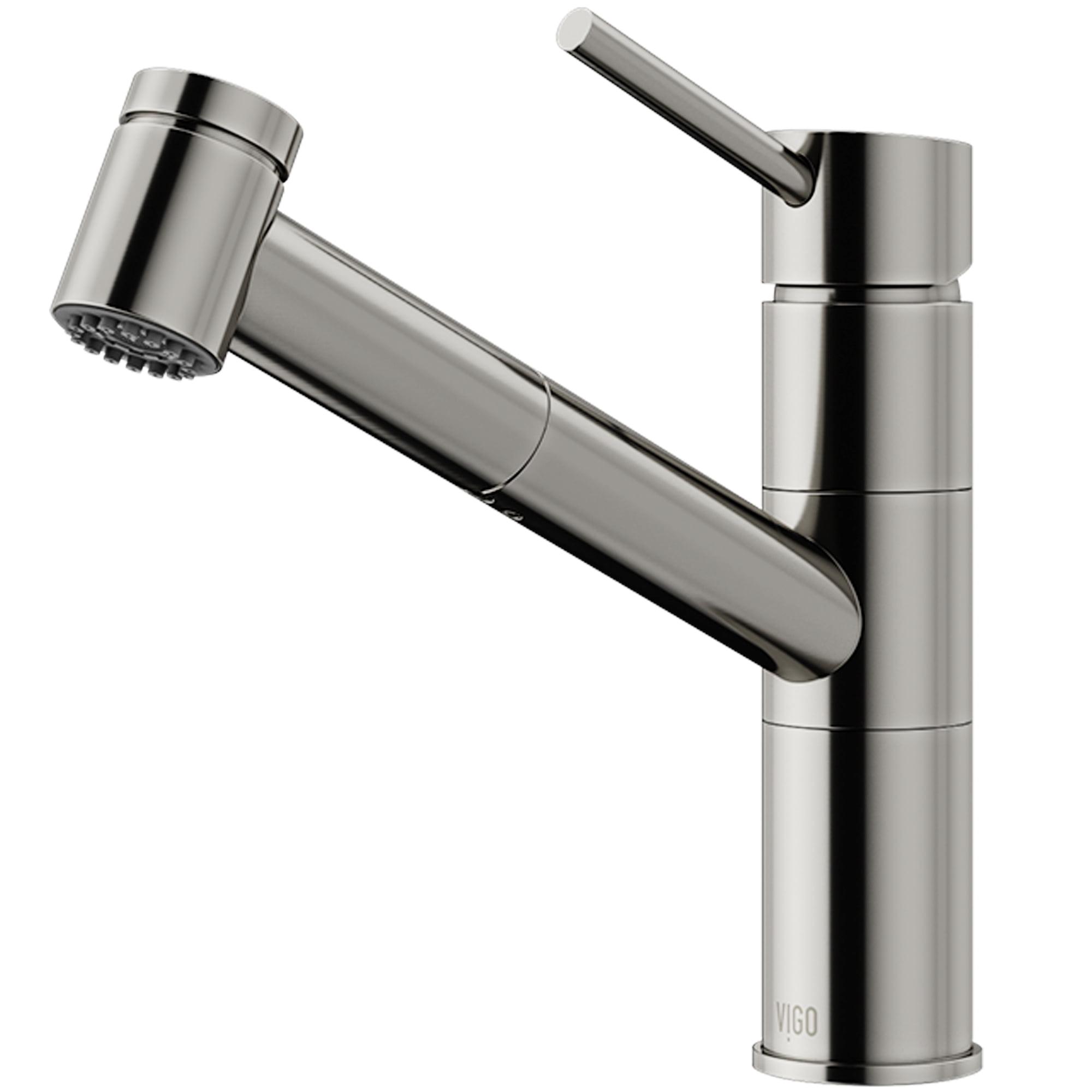 Branson 9 H 1-handle Pull-Out 2-Function Sprayer Kitchen Faucet