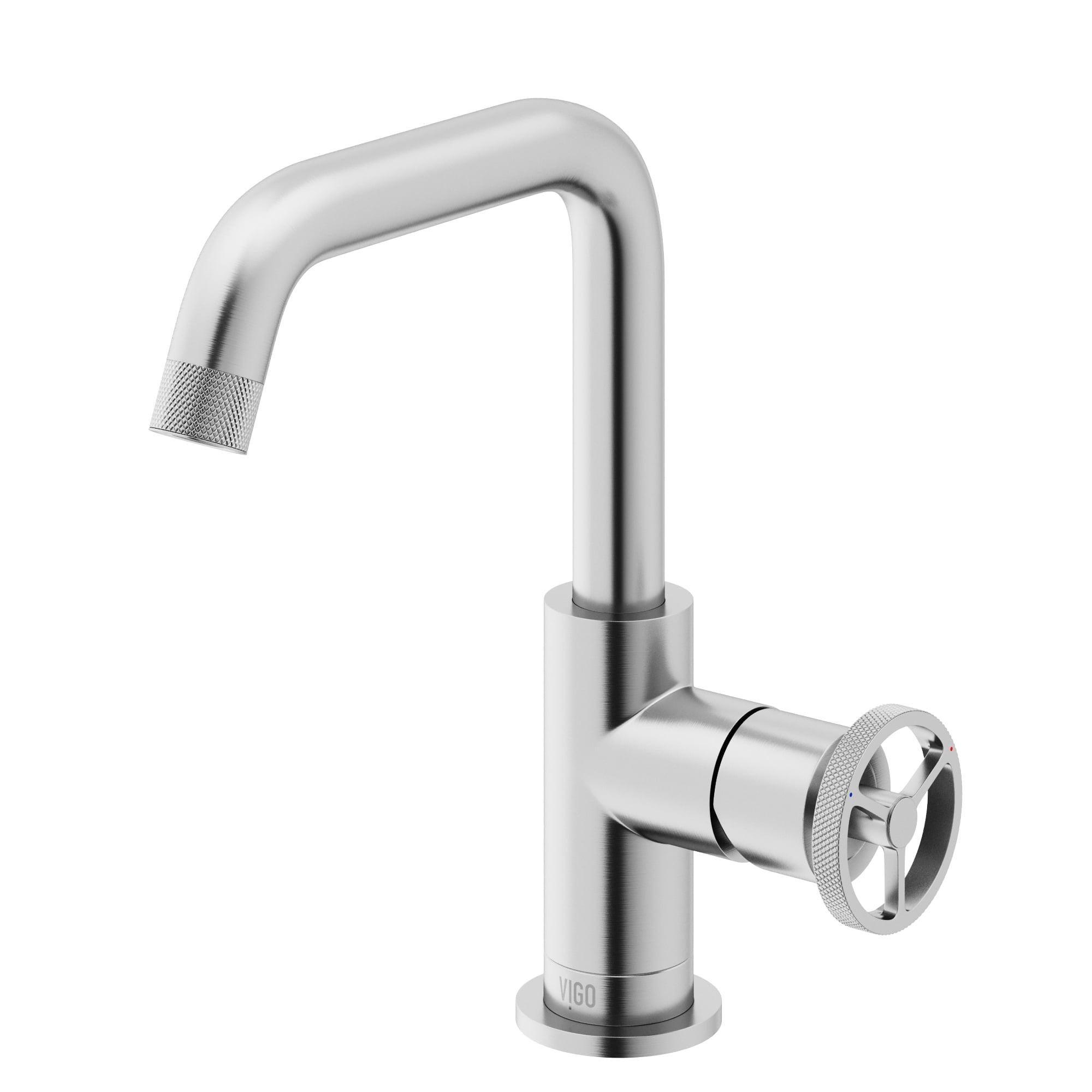 Cass 9" H Single Handle Single Hole Bathroom Faucet