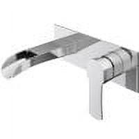 Cornelius 3" H Single Handle WaterSense Wall Mount Bathroom Faucet