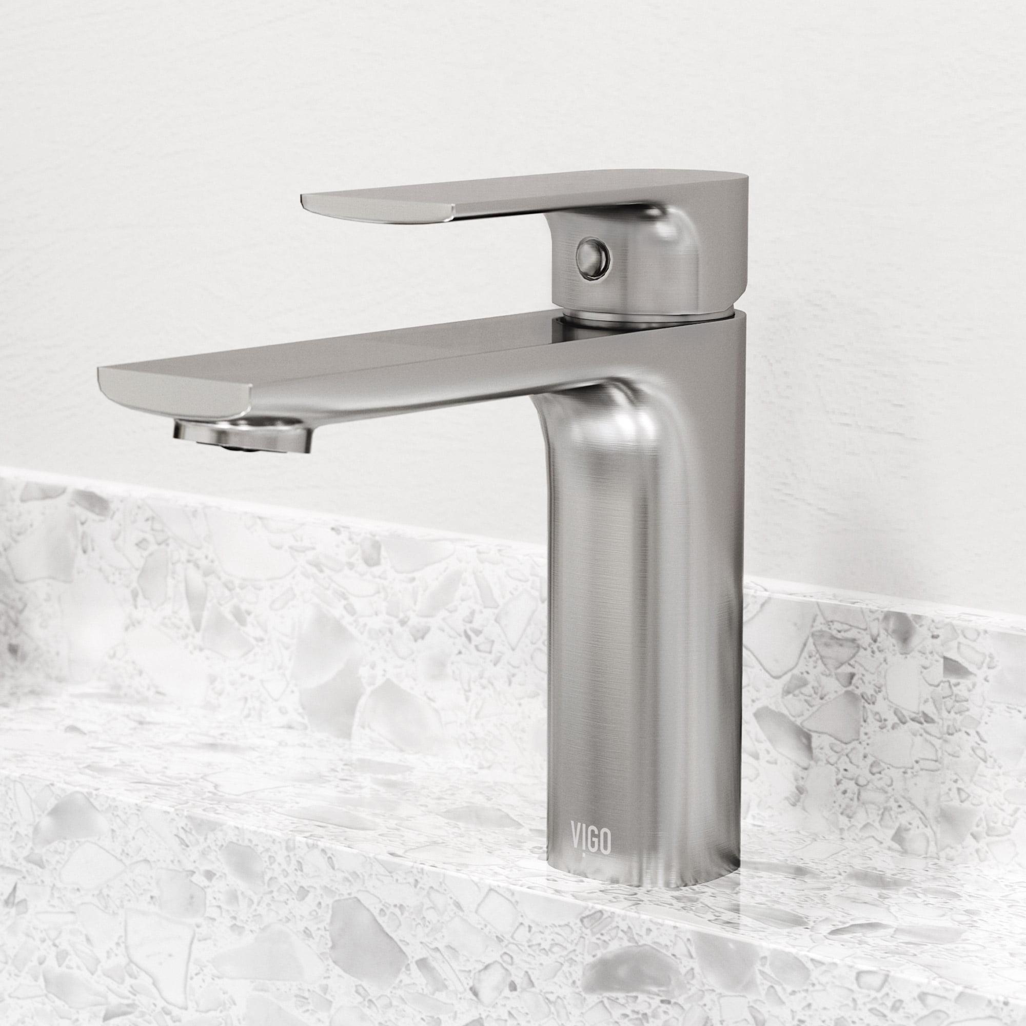 Davidson 6" H Single Handle Single Hole Bathroom Faucet