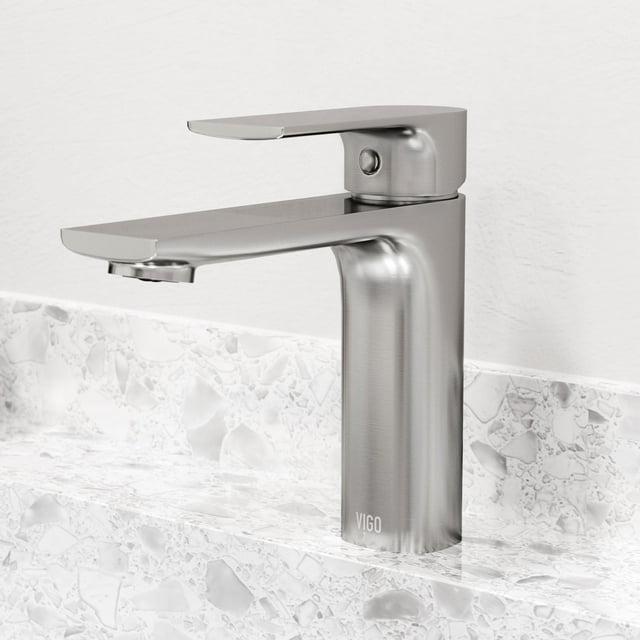Davidson 6" H Single Handle Single Hole Bathroom Faucet