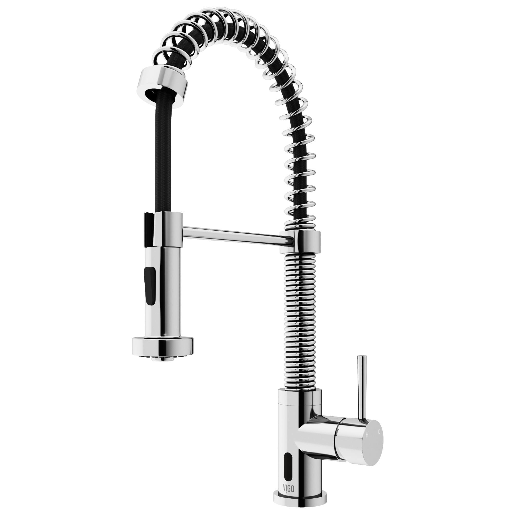 Edison 19" H 1-handle Pull-Down 2-Function Sprayer Touchless Kitchen Faucet