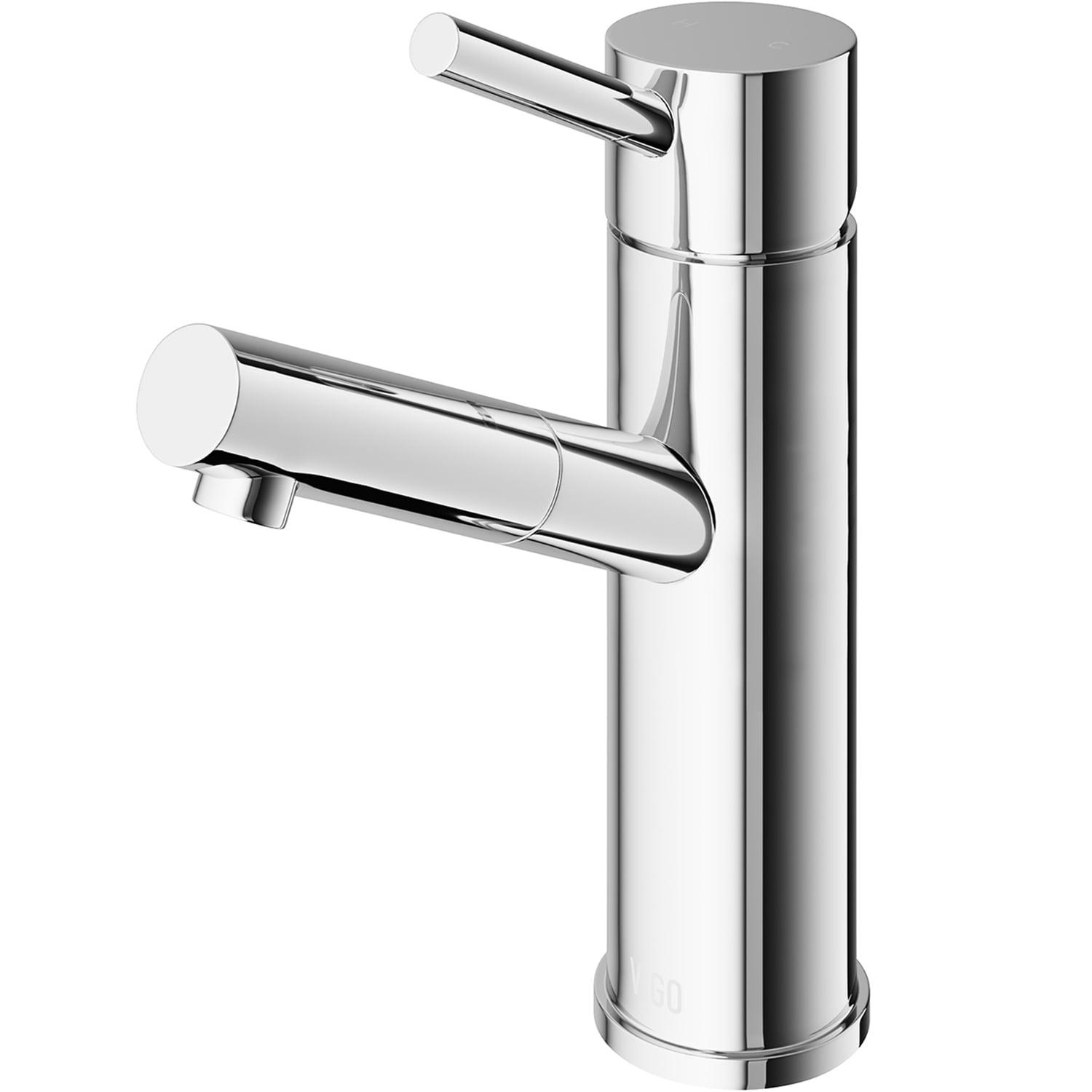 Noma 8" H Single Handle Single Hole Bathroom Faucet