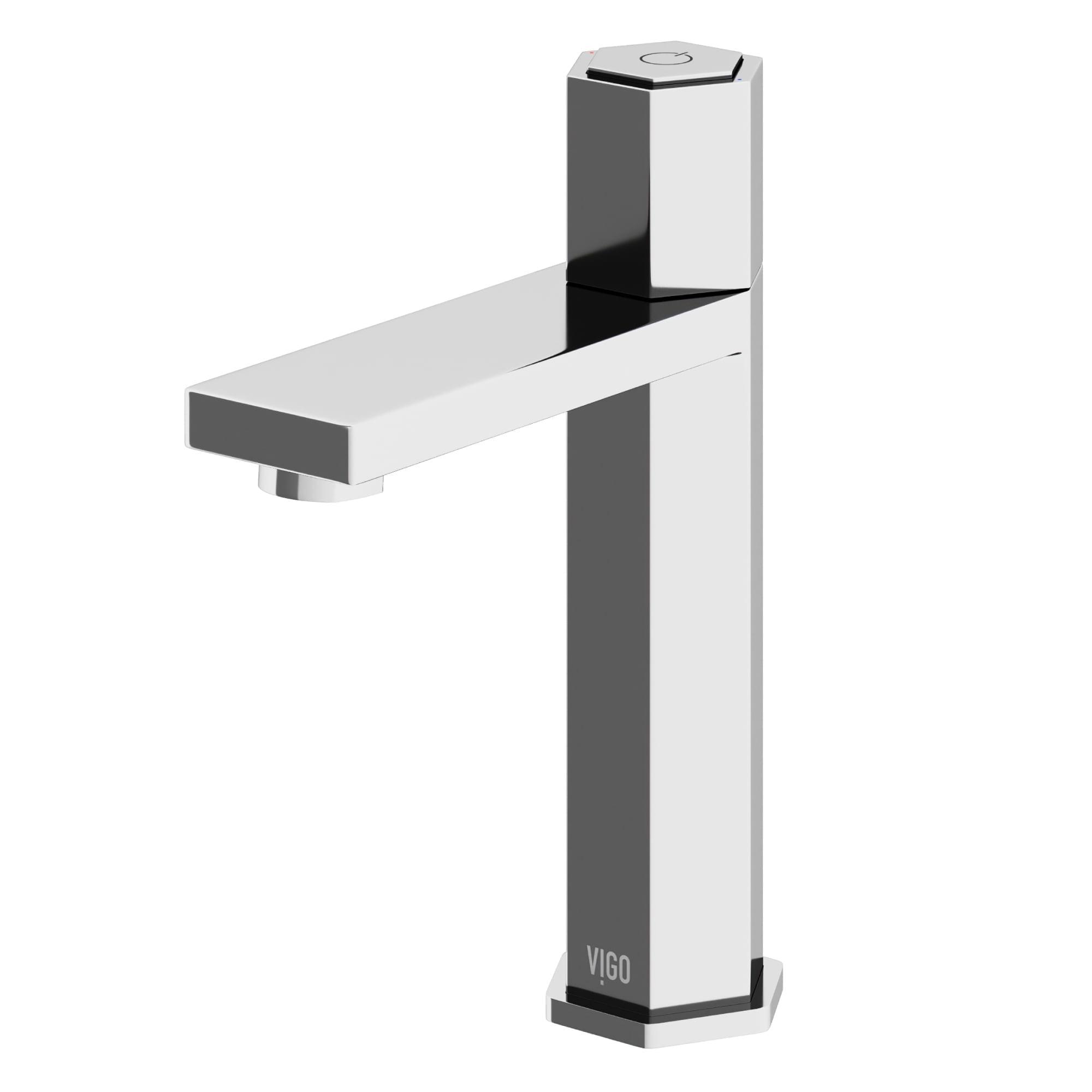 Nova 8" H Single Handle Single Hole Bathroom Faucet