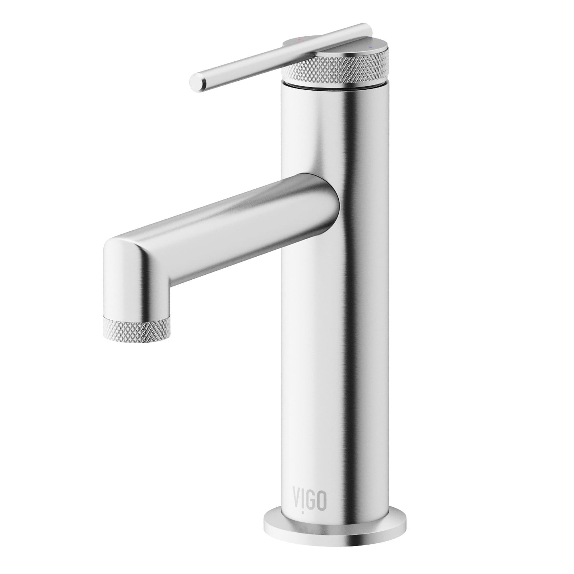 Sterling 7" H Single Handle Single Hole Bathroom Faucet