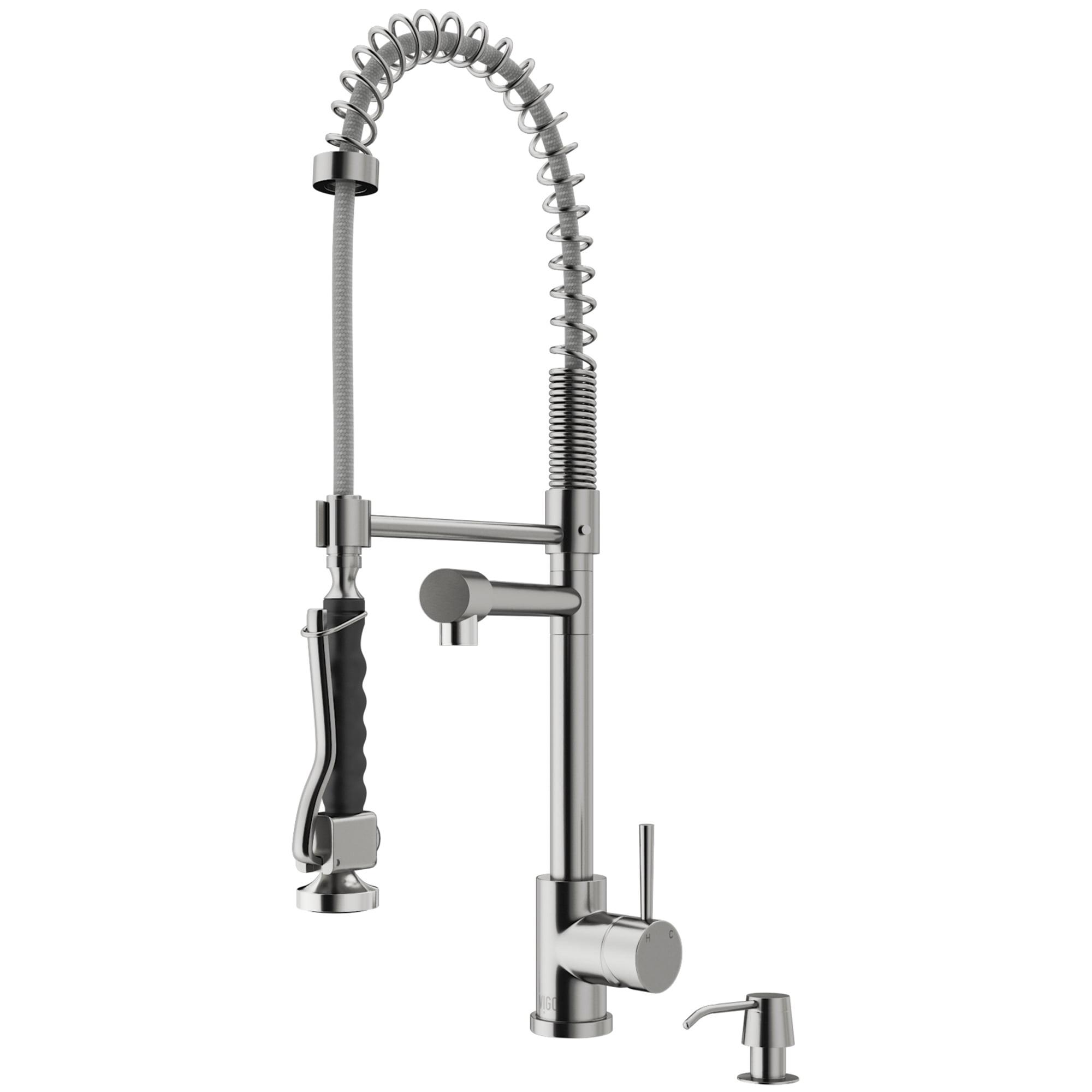 Zurich 27" H 1-handle Pull-Down Kitchen Faucet