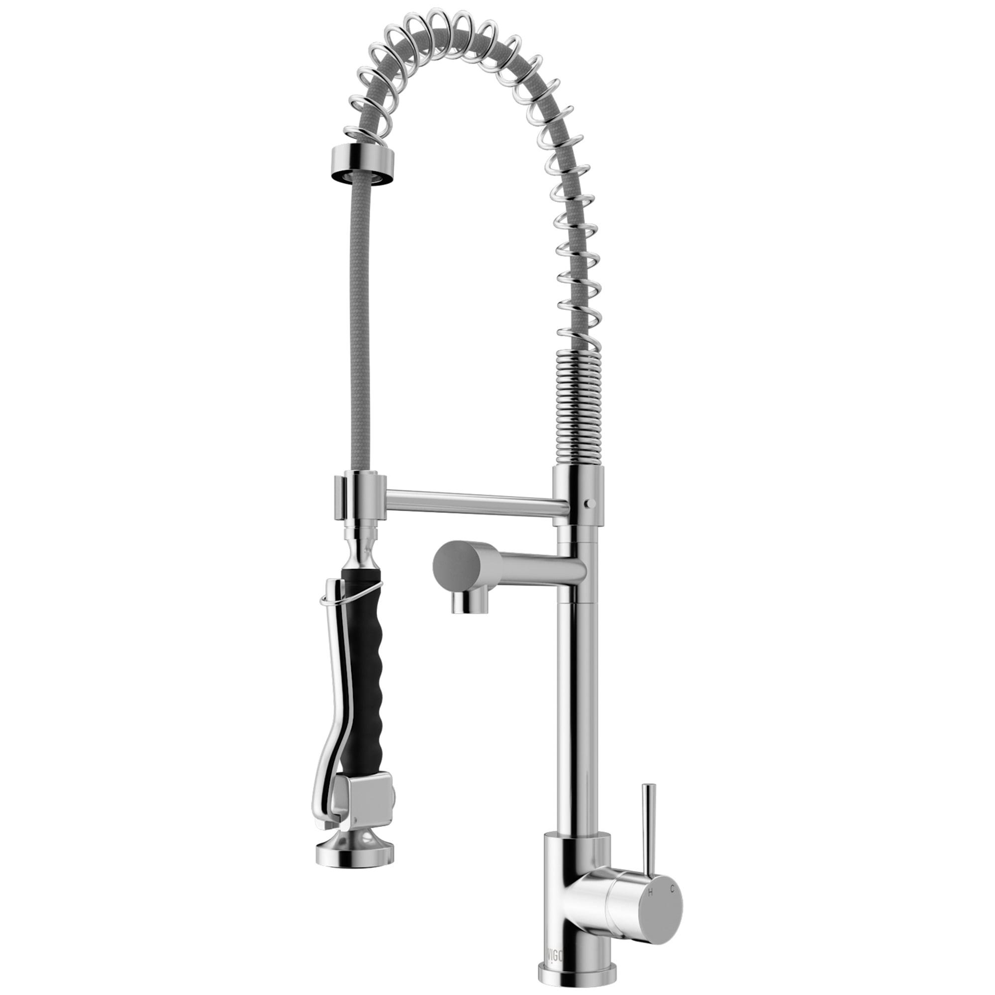 Zurich 27" H 1-handle Pull-Down Kitchen Faucet