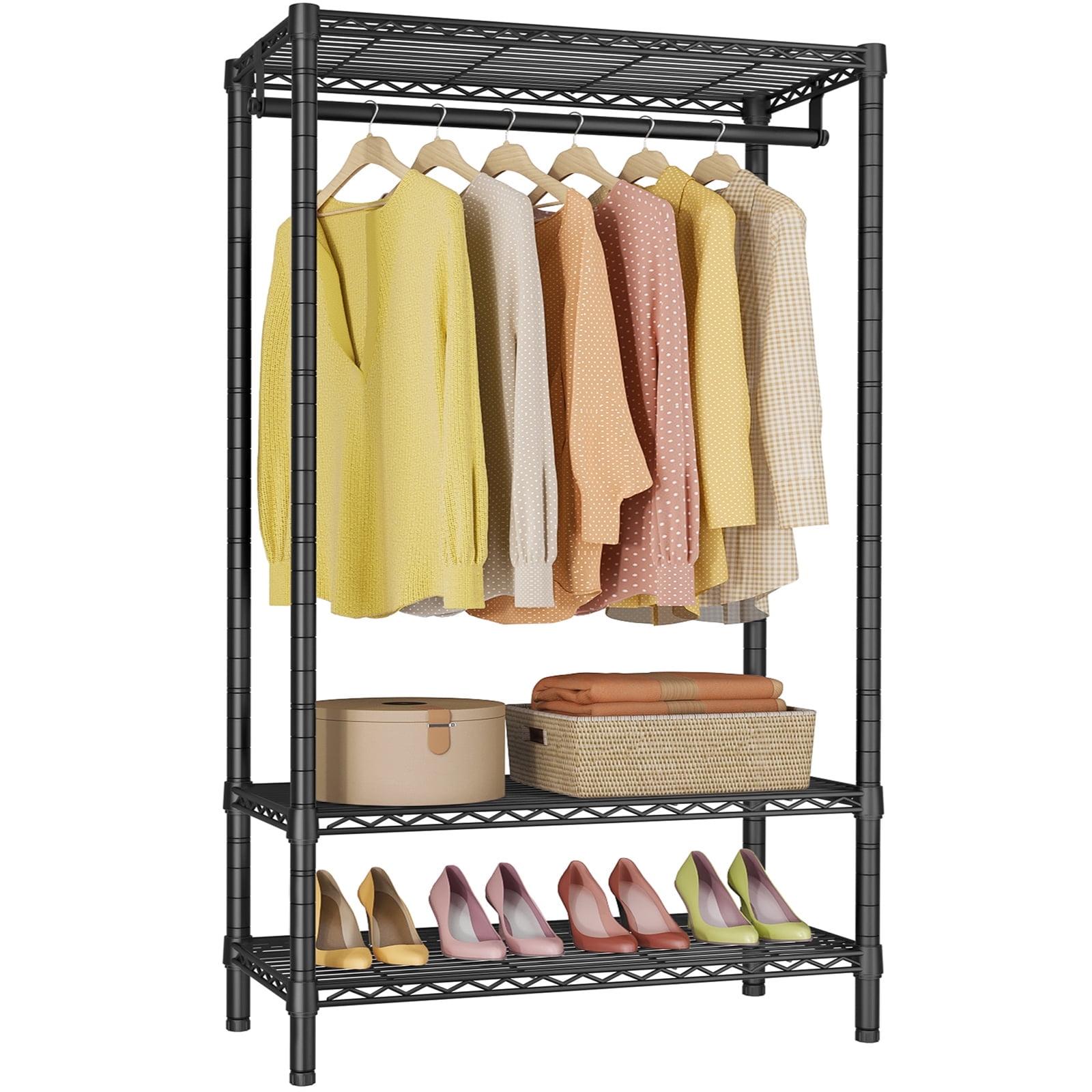 VIPEK V1S 3 Tier Wire Garment Rack Heavy Duty Clothes Rack Freestanding Wardrobe, Max Load 400LBS