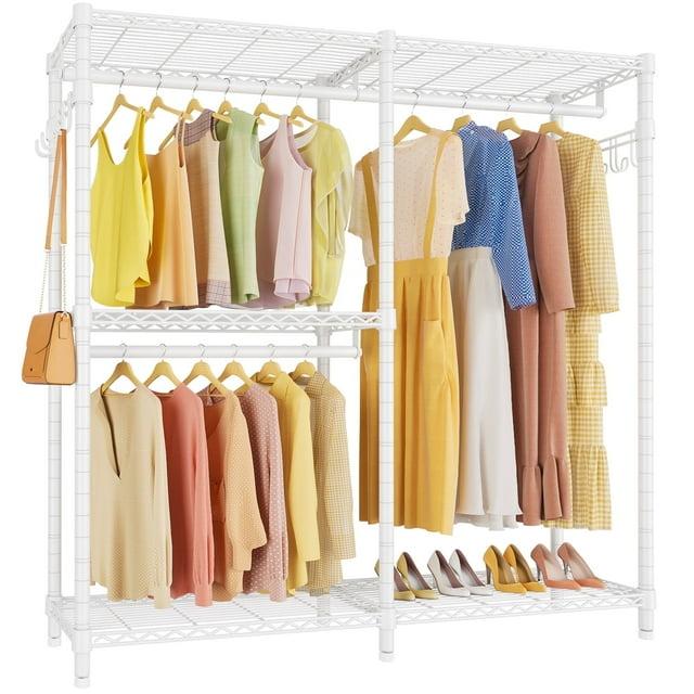 VIPEK V4s Garment Rack Bedroom Armoires Compact Freestanding Closet Storage Organizer, White