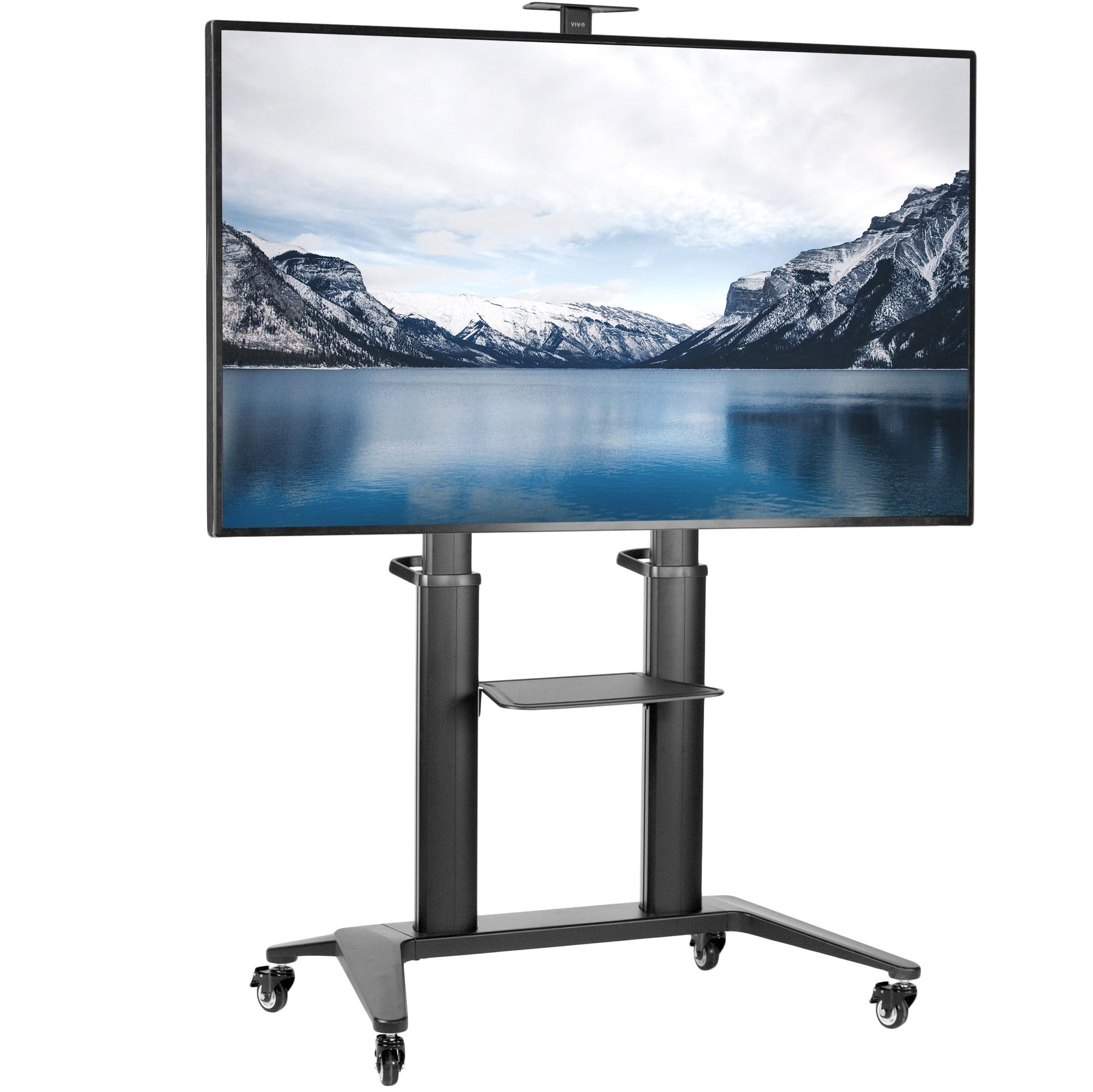 Aluminum Mobile Large Screen TV Cart