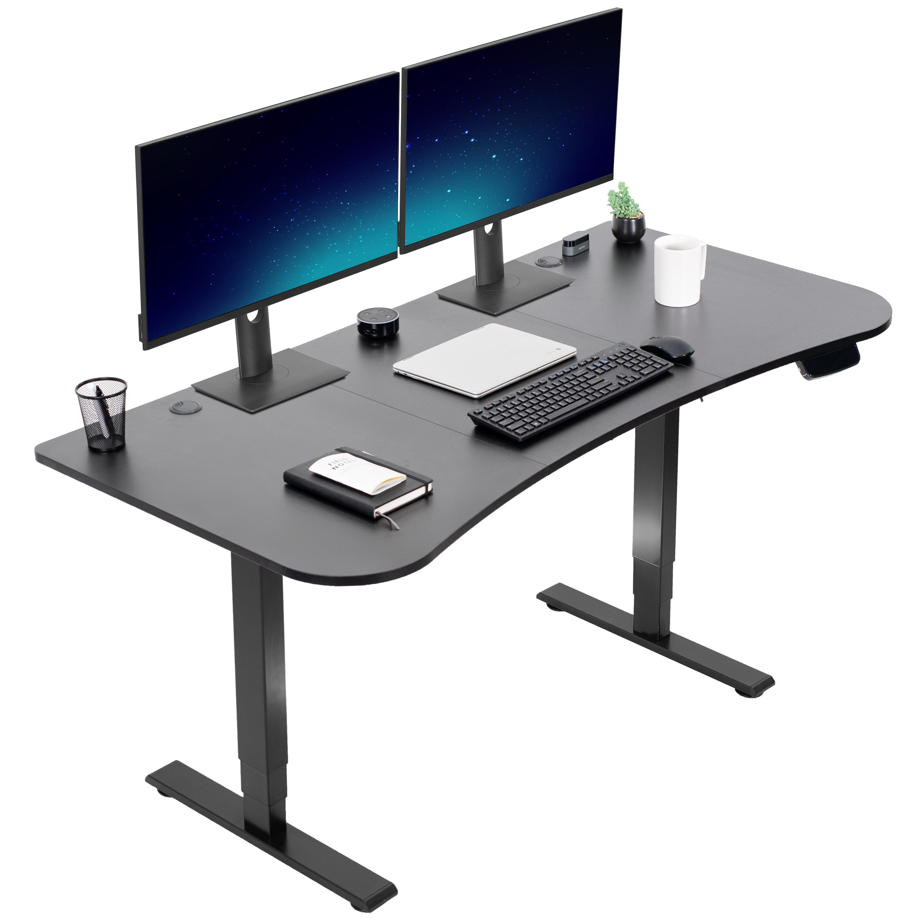 63" x 32" Electric Desk with Touch Screen Memory Controller Series