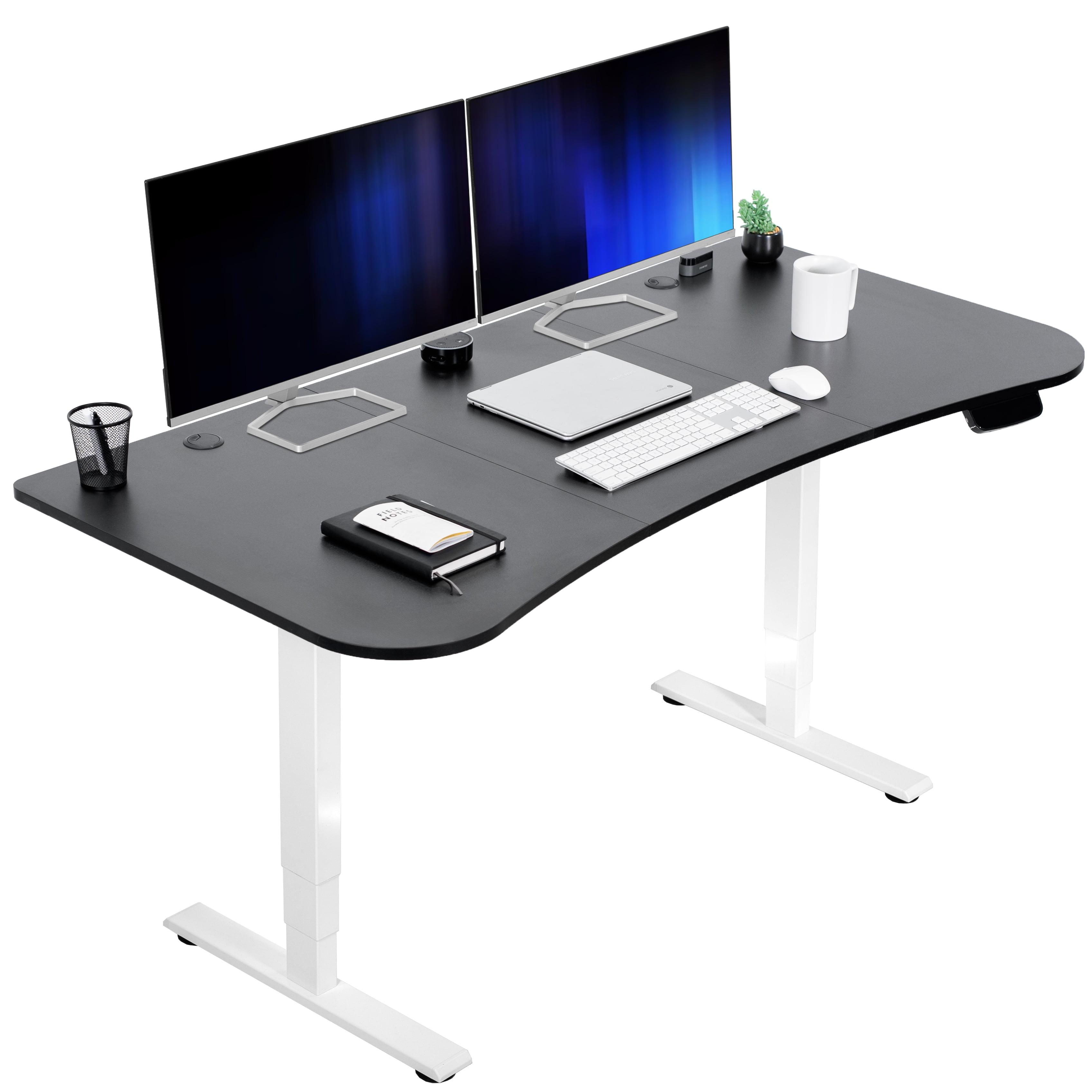 63" x 32" Electric Desk with Touch Screen Memory Controller Series